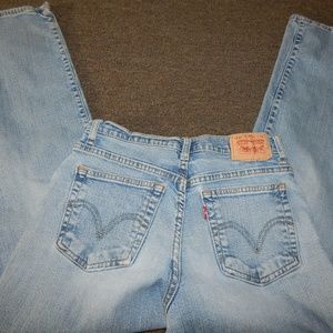 Levi's Womens 550 Relaxed Fit Tapered Leg 8 Short